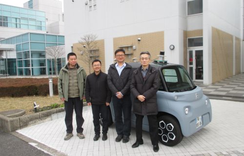 吉林大学関係者との集合写真